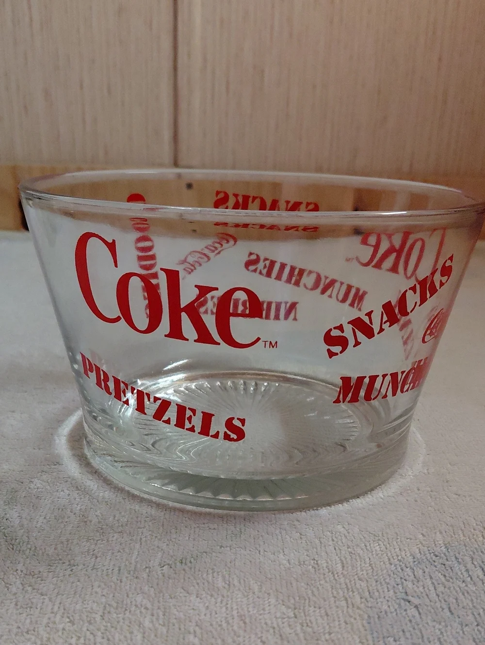 Coca-Cola 1980s Vintage Snack Bowl + Signature Glass And Mug